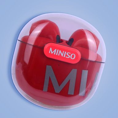 Audífonos tws serie dream at night modelo m01 rojo miniso -  Miniso