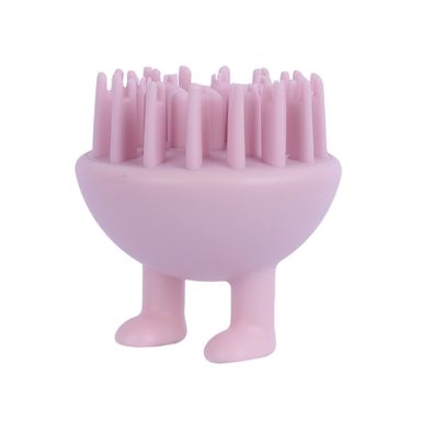 Cepillo masajeador de cuero cabelludo rosa - Miniso