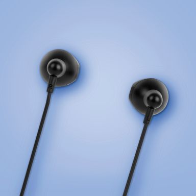 Audífonos jack negro 120 cm auriculares de 3.5 mm - Miniso