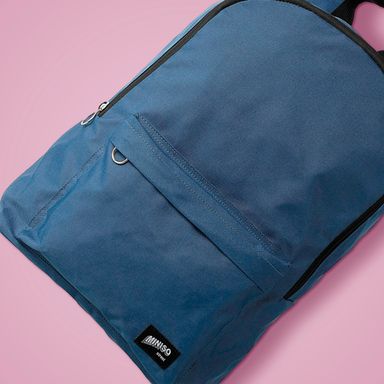 Mochila basica miniso azul - Miniso