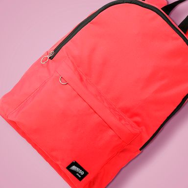 Mochila basica miniso rojo - Miniso