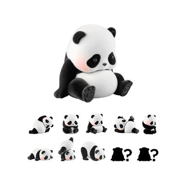Blindbox con figura de panda roll miniso - Miniso