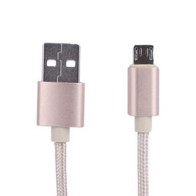 Micro cable de datos android dorado miniso - Miniso