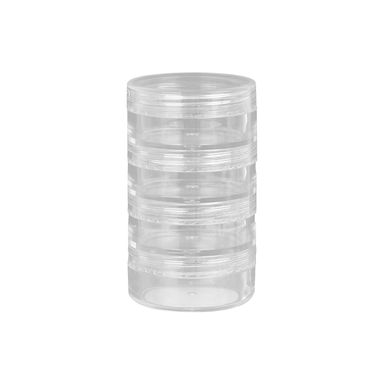 Frasco para viaje de cuatro niveles transparente 40g - Miniso