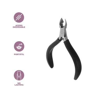 Alicate corta cutícula negro -  Miniso