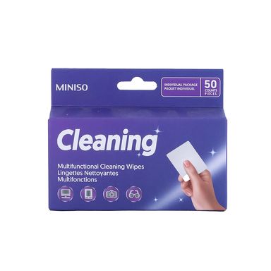Kit de limpieza para pantalla 50 pzs - Miniso