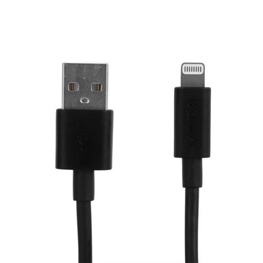 Cable de carga & sync con lightning negro 0.2 mm 3a - Miniso