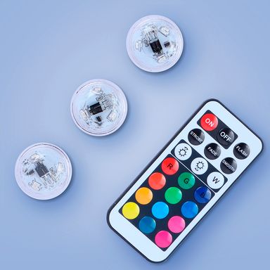 Luz de piscina rgb impermeable modelo scpf-220217 de 3 pzas - Miniso