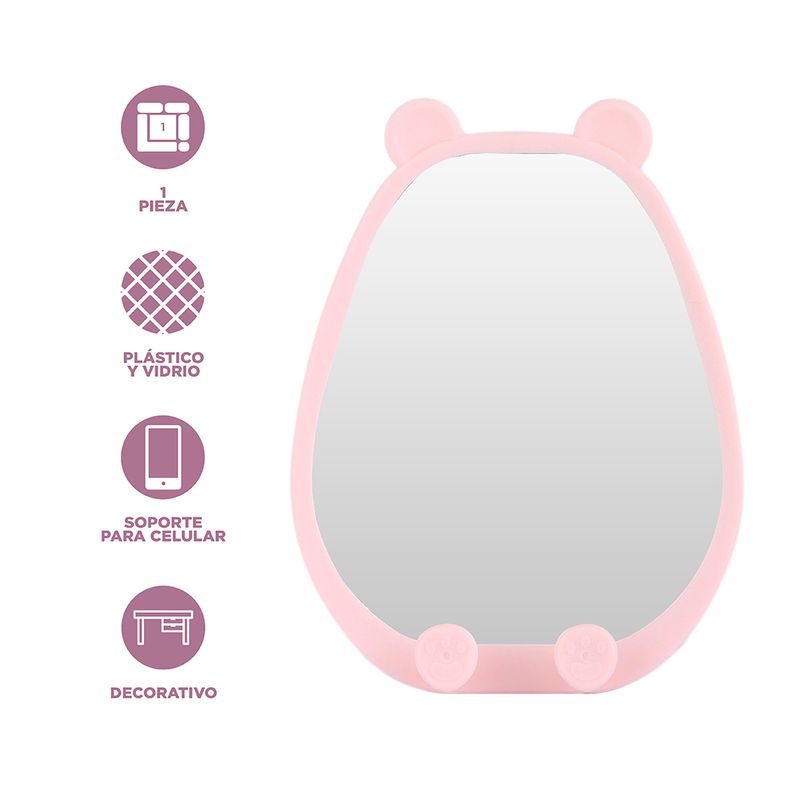 Espejo-de-tocador-lovely-bear-con-soporte-para-tel-fono-rosa-Miniso-3-12725