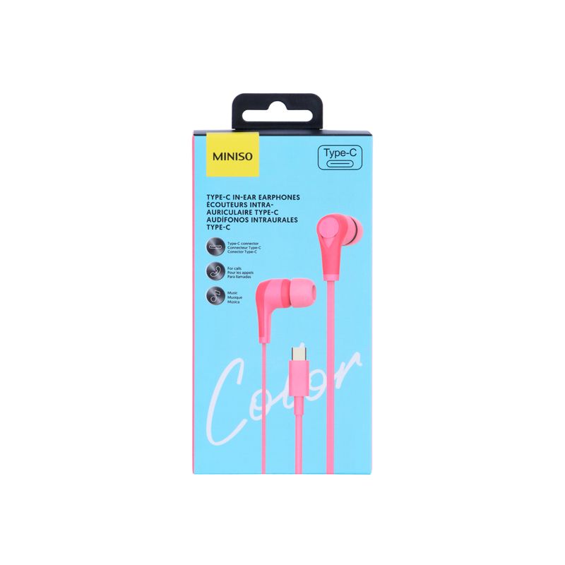 Aud-fonos-con-cable-tipo-c-mod-ebpe-a60fc-rojo-y-rosa-miniso-Miniso-9-12896