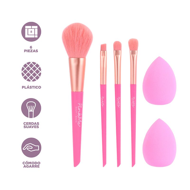 Miniso brochas de online maquillaje precio