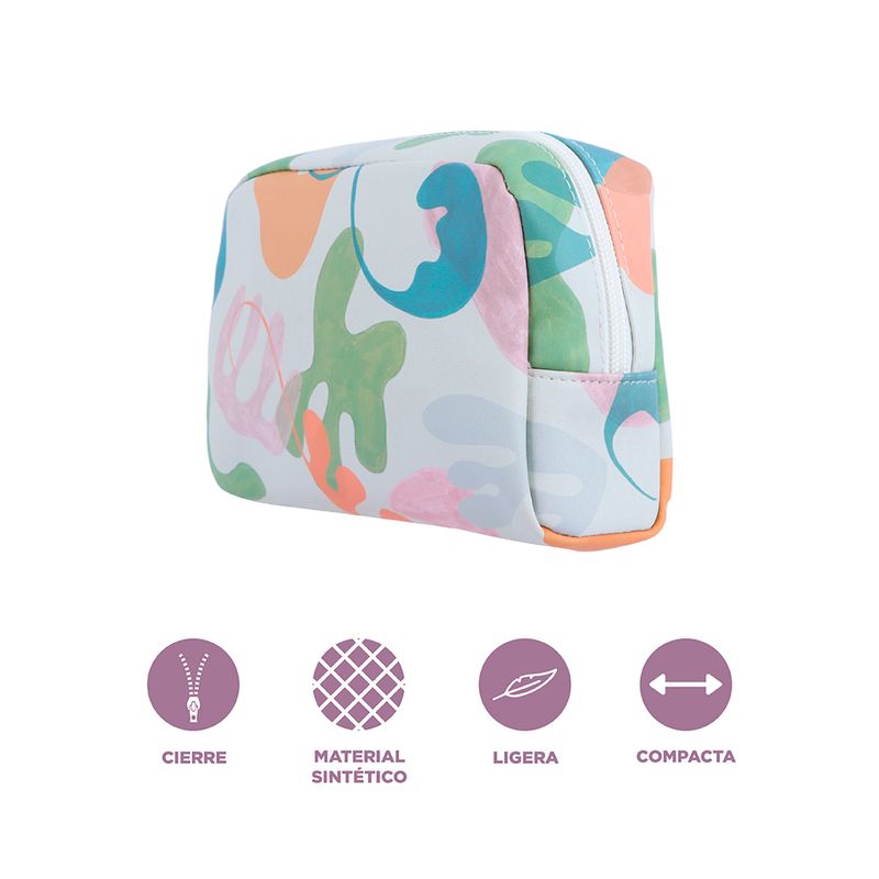 Cosmetiquera-miniso-flores-abstractas-gris-Miniso-3-13131
