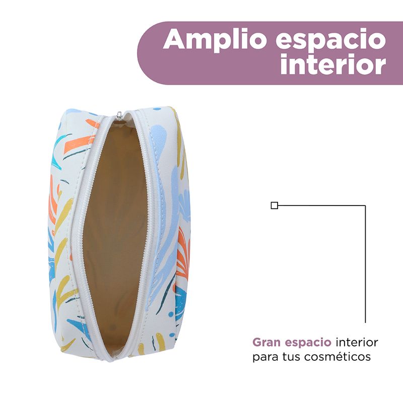 Cosmetiquera-miniso-flores-abstractas-blanco-Miniso-4-13132