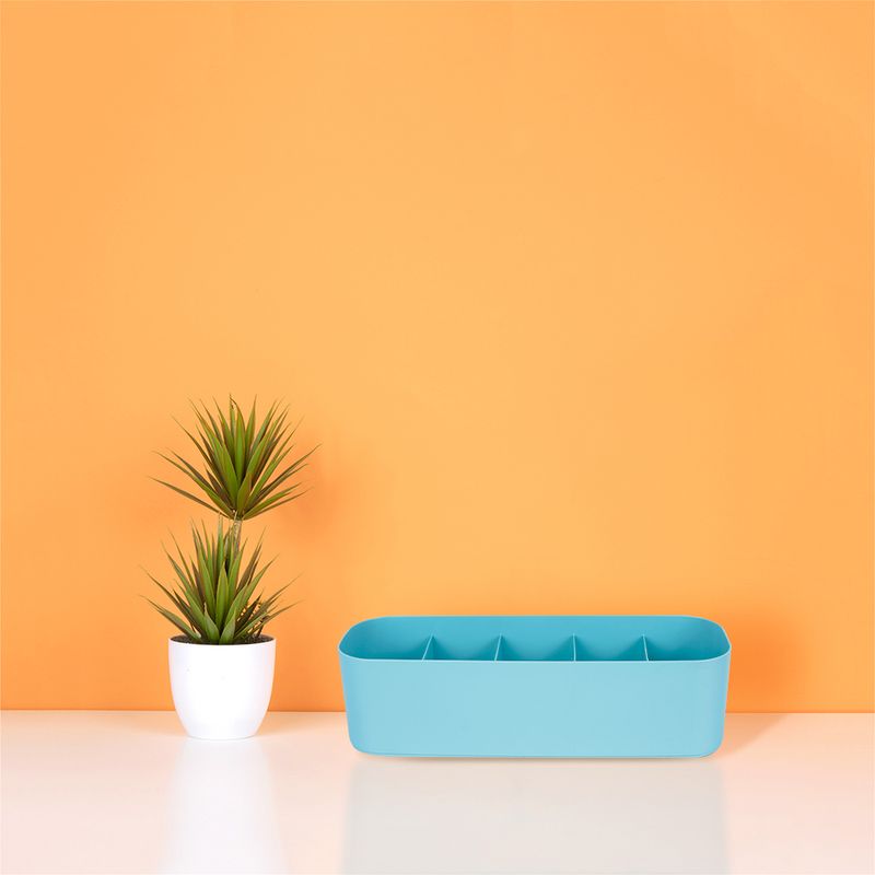 Organizador-de-plastico-con-5-rejillas-azul-Miniso-6-12076