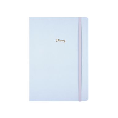 Cuaderno estampado con plan mensual gris 160 hojas -  Miniso