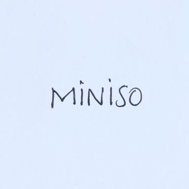 Lapicero de gel negro -  Miniso