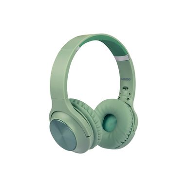 Audífonos de diadema inalámbrico cd patterned modelo tm-053 verde - Miniso