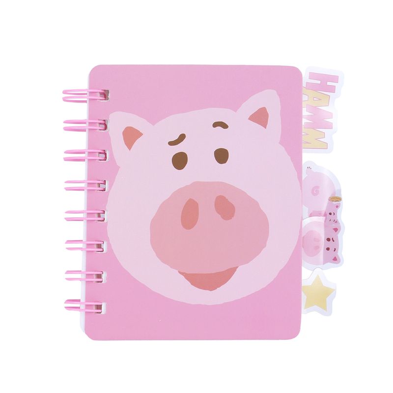 Libreta-en-espiral-con-marca-p-ginas-A7-toy-story-collection-de-hamm-70-hojas-Toy-Story-1-12668