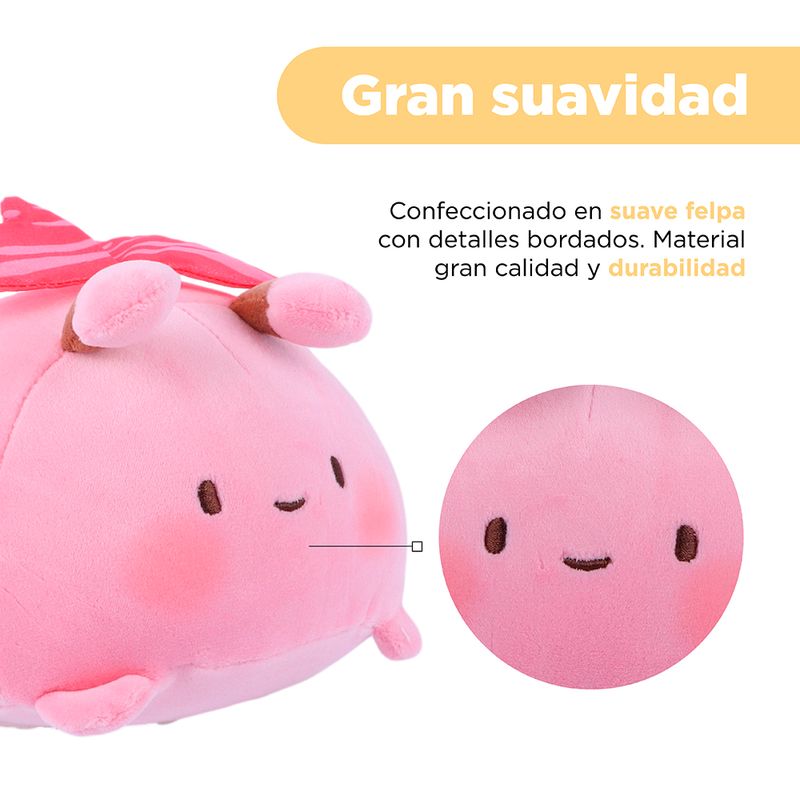 Peluche-mini-family-safari-series-6-3in-insectos-mariposa-rosa-18cm-Miniso-4-13111