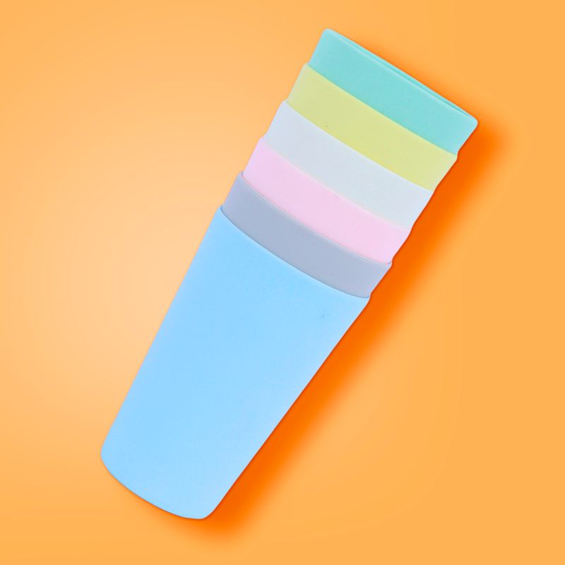 Paquete-de-vasos-ecol-gico-multicolor-6-pzs-blanco-celeste-lila-amarillo-plomo-verde-Miniso-3-2401