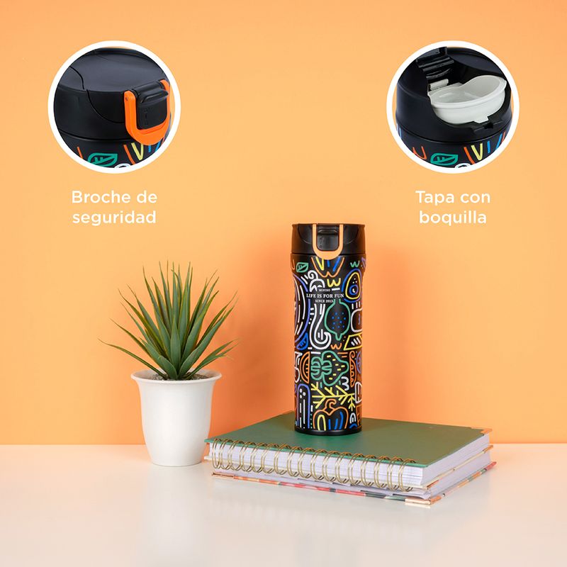 Termo-de-acero-inoxidable-cool-negro-450-ml-Miniso-6-7369