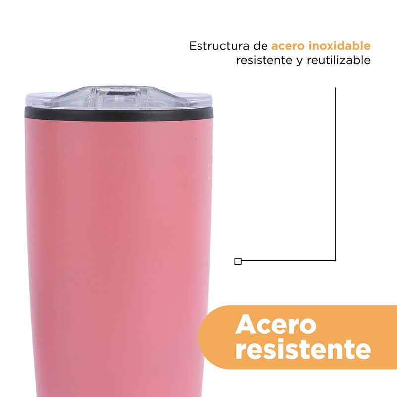 Vaso-de-acero-inoxidable-de-color-solido-para-coche-rosa-500-ml-Miniso-7-8309
