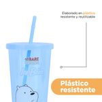 Vaso-de-plastico-we-bare-bears-con-sorbete-600ml-polar-azul-17-7x10x10cm-We-Bare-Bears-7-10920