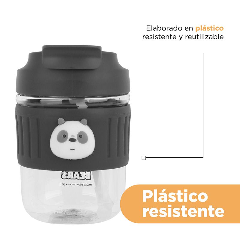Vaso-de-pl-stico-con-sorbete-y-tapa-de-pico-we-bare-bears-collection-panda-450-ml-We-Bare-Bears-7-8364