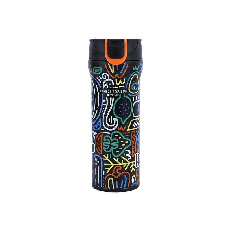 Termo-de-acero-inoxidable-cool-negro-450-ml-Miniso-1-7369