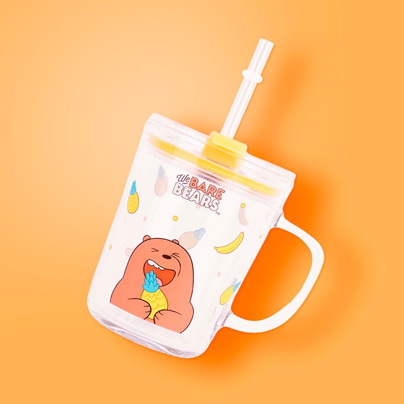Vaso-de-vidrio-los-osos-escandalosos-colecci-n-5-0-con-sorbete-400ml-pardo-56x46cm-We-Bare-Bears-2-13411