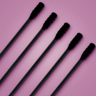 Hisopos de algodón negro 200pzs -  Miniso
