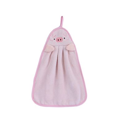 Toalla para manos mini family gigi rosa -  Miniso