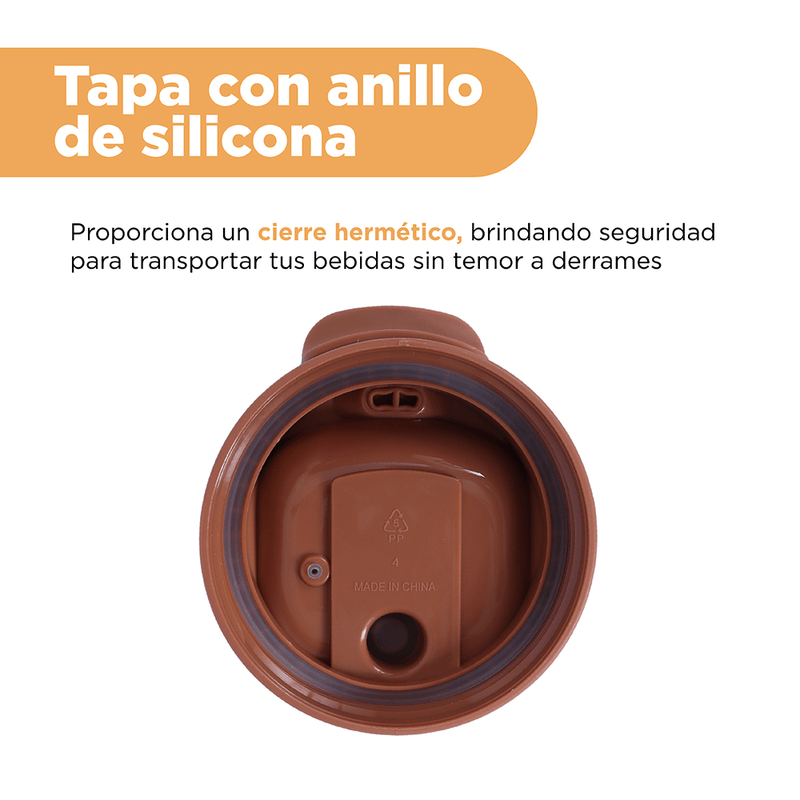 Vaso-de-pl-stico-con-sorbete-y-tapa-de-pico-we-bare-bears-collection-pardo-650-ml-We-Bare-Bears-5-8368