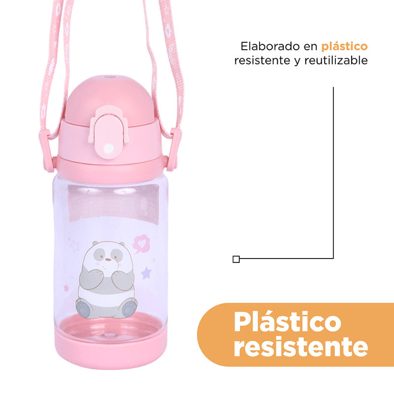 Tomatodo-de-pl-stico-con-correa-we-bare-bears-collection-panda-520-ML-We-Bare-Bears-7-8588