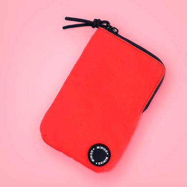 Mini bolso de moda porta celular miniso pioneer rojo -  Miniso