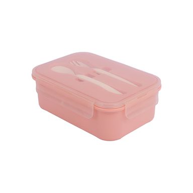 Taper para lunch rectangular de gran capacidad 1200 ml rosa 56x46cm -  Miniso