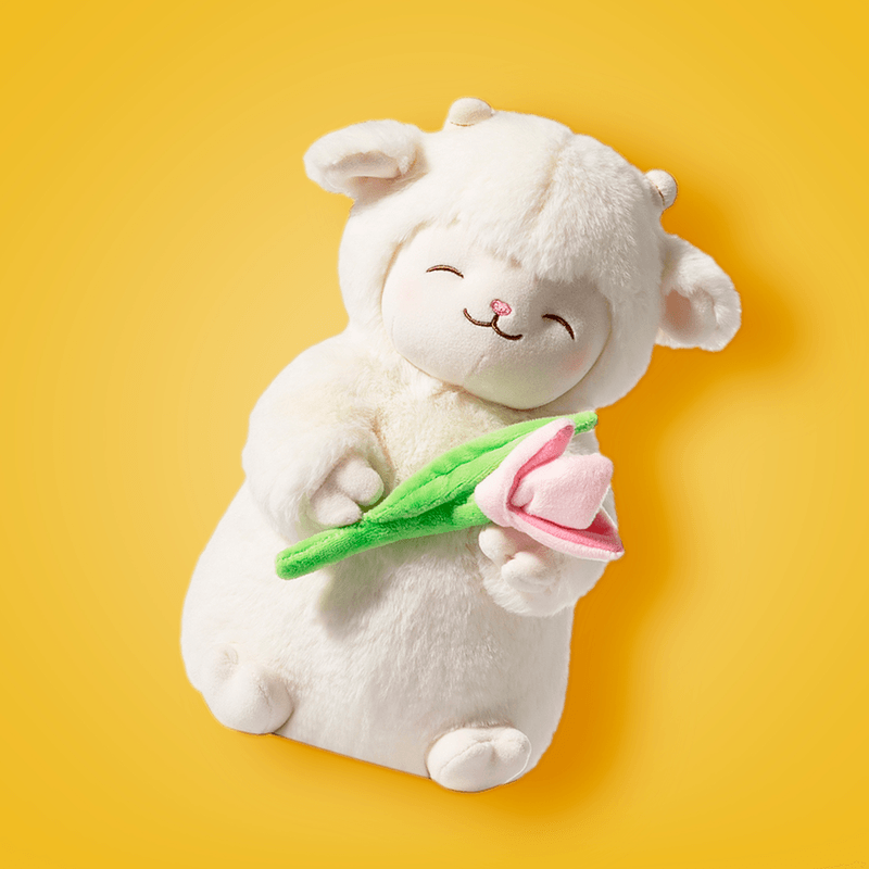 Peluche-cordero-series-warm-white-con-tulip-n-14cm-x-16cm-x-27cm-Miniso-3-13170