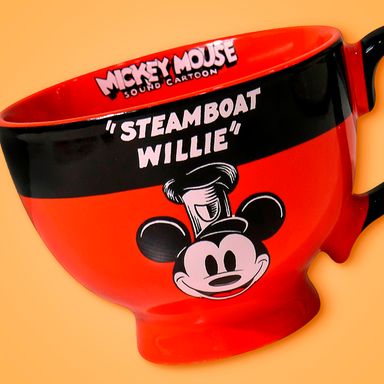 Taza mickey mouse colección retro 410 ml 11x5.9x8.8 cm -  Disney