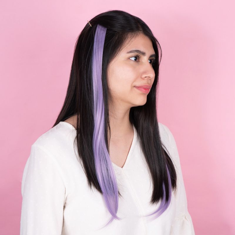 Extensiones-de-cabello-coloridas-para-resaltar-el-cabello-55-cm-2-piezas-rosa-Miniso-5-13733