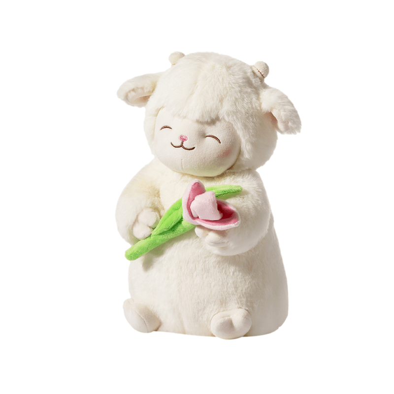 Peluche-cordero-series-warm-white-con-tulip-n-14cm-x-16cm-x-27cm-Miniso-1-13170