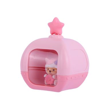Lámpara nocturna led sakura rosa serie teddy bear -  Miniso