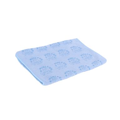 Toalla de baño mini family colección safari 75x35 cm azul -  Miniso