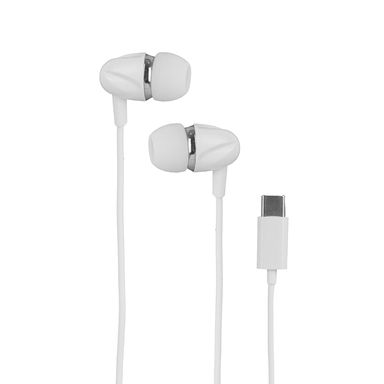 Audífonos tipo c micrófono mod 22e27 blanco -  Miniso