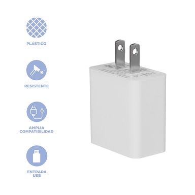 Cargador usb 10.5w modelo st601 -  Miniso