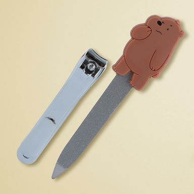Set de manicure polar v2 pardo los osos escandalosos -  We Bare Bears