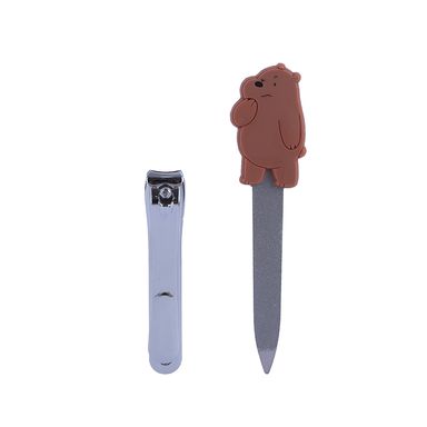 Set de manicure polar v2 pardo los osos escandalosos -  We Bare Bears