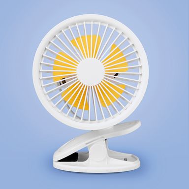 Mini ventilador de escritorio con clip 1200 mah miniso blanco -  Miniso