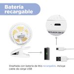 Mini-ventilador-de-escritorio-con-clip-1200-mah-miniso-blanco-Miniso-4-13274