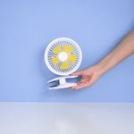 Mini-ventilador-de-escritorio-con-clip-1200-mah-miniso-blanco-Miniso-7-13274
