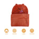 Manta-con-capucha-los-osos-escandalosos-5-0-pardo-Miniso-3-13679